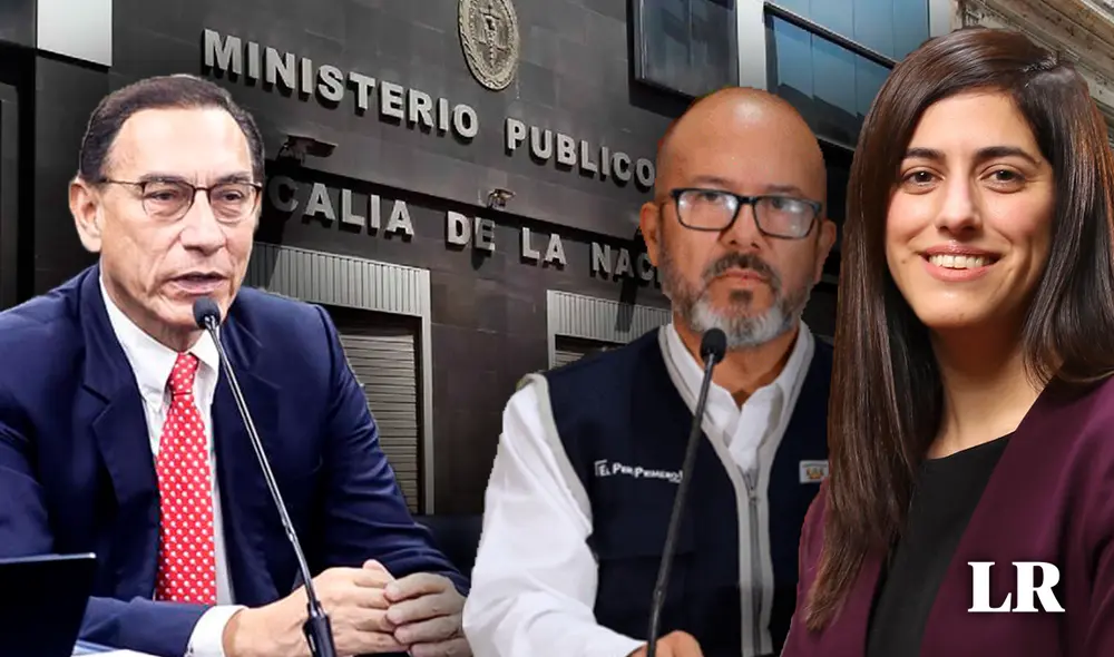 Fiscalía presenta denuncia constitucional contra Martín Vizcarra y exministros. Foto: composición LR