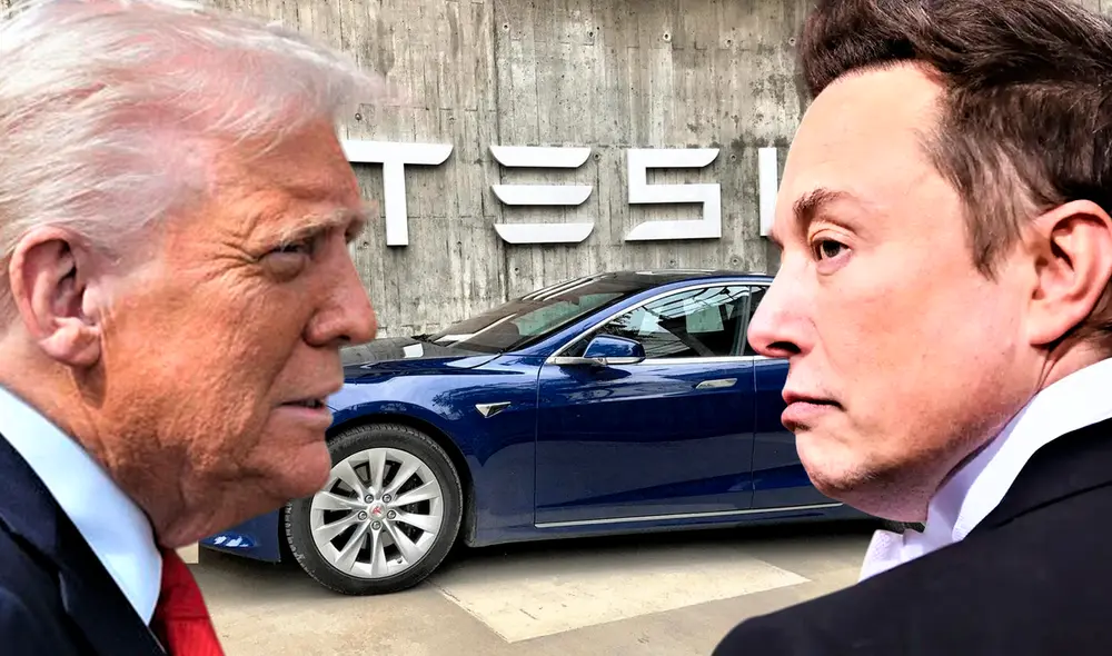 La caída de beneficios de Tesla coincide con la implicación de Elon Musk en el Gobierno de Donald Trump. Foto: Composición LR. La caída de beneficios de Tesla coincide con la implicación de Elon Musk en el Gobierno de Donald Trump. Foto: Composición LR.