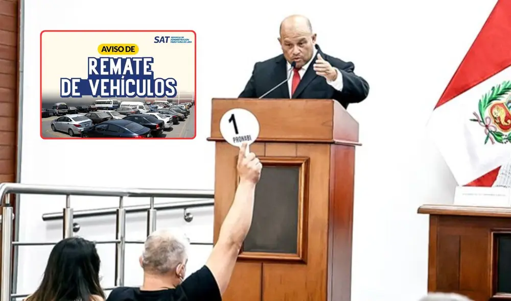 Para la subasta del SAT, no es necesario que los participantes se inscriban previamente. Foto: Andina/lr