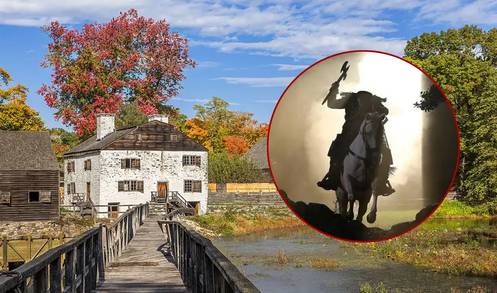 el pueblo recuperó oficialmente su nombre histórico en 1996 como homenaje a la célebre obra de Washington Irving. Foto: composición LR/BBC.