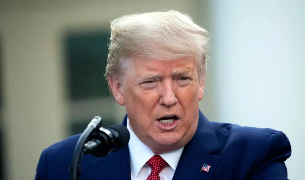 Trump declaró que iba a reducir los gravámenes para importaciones chinas. Foto: EFE Trump declaró que iba a reducir los gravámenes para importaciones chinas. Foto: EFE