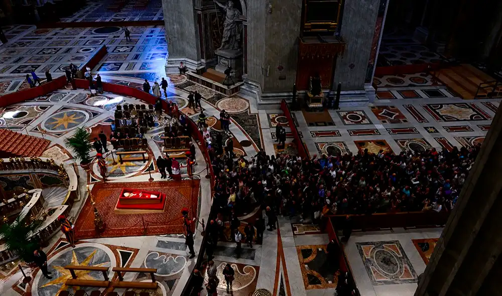 Durante su vida, el papa Francisco expresó su deseo de ser sepultado en la Basílica de Santa María la Mayor. Foto: AFP. Durante su vida, el papa Francisco expresó su deseo de ser sepultado en la Basílica de Santa María la Mayor. Foto: AFP.
