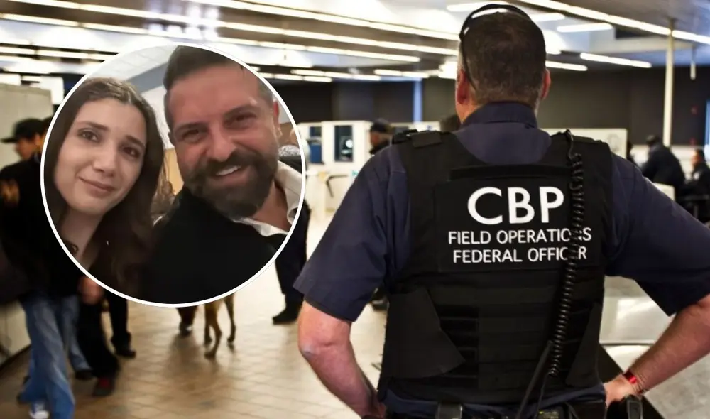 La pareja regresaba a los Estados Unidos desde Canadá tras una visita a su familia, pero fue detenida por la CBP al llegar al control fronterizo. Foto: composición LR / captura La pareja regresaba a los Estados Unidos desde Canadá tras una visita a su familia, pero fue detenida por la CBP al llegar al control fronterizo. Foto: composición LR / captura