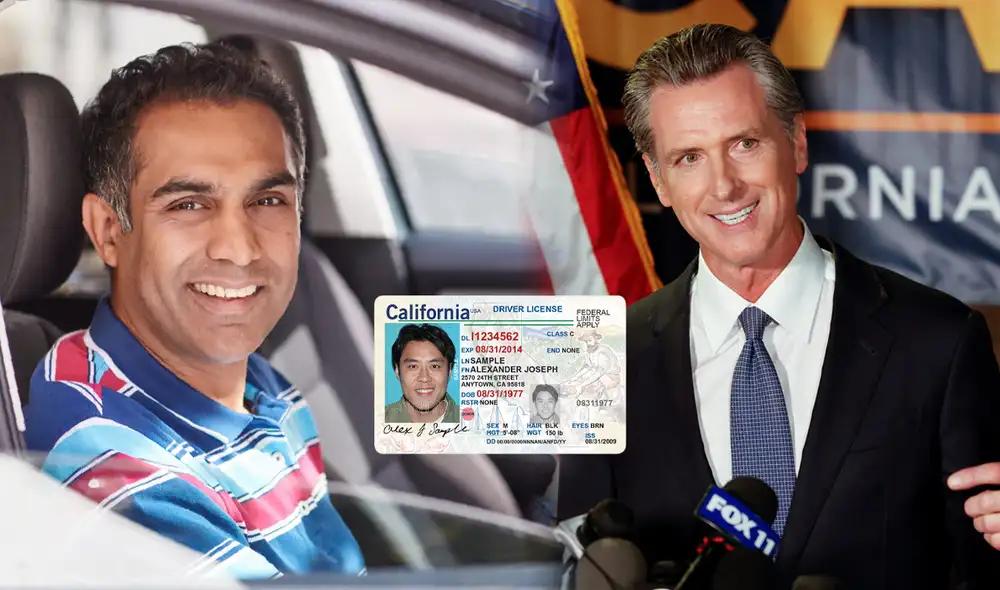 La digitalización de los servicios del DMV en California facilita a los conductores gestionar sus licencias de manera eficiente y segura, sin necesidad de documentos físicos. Foto: composición LR/ DMV/ Freepik/Mundo