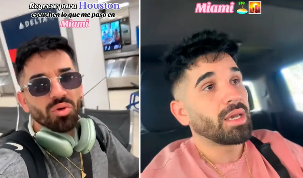 El tiktoker cubano criticó la actitud superficial de algunos conocidos en Miami. Foto: captura/Tik Tok