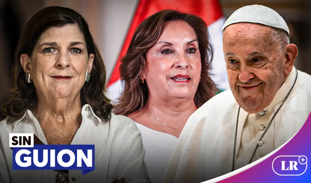 Rosa María Palacios criticó a Dina Boluarte por querer viajar al Vaticano. Foto: Composición/LR Rosa María Palacios criticó a Dina Boluarte por querer viajar al Vaticano. Foto: Composición/LR