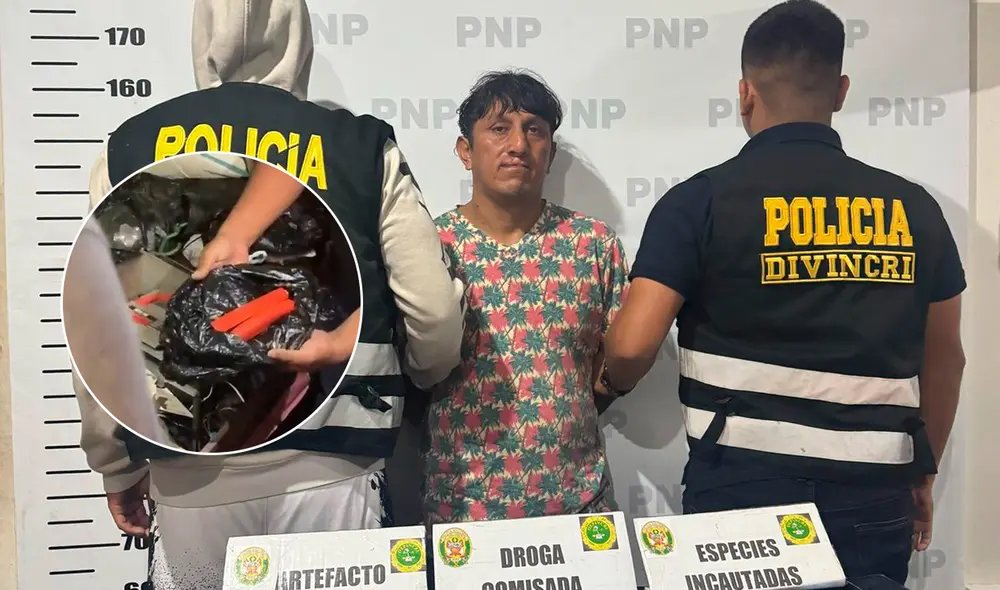 Detenido integraría la banda "Los elegantes de Trux". Créditos: PNP. Detenido integraría la banda "Los elegantes de Trux". Créditos: PNP.