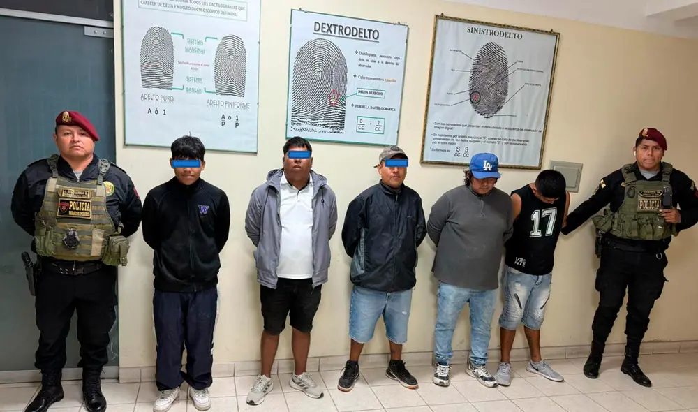 Policía decomisó la réplica de arma de fuego empleada. Créditos: PNP.