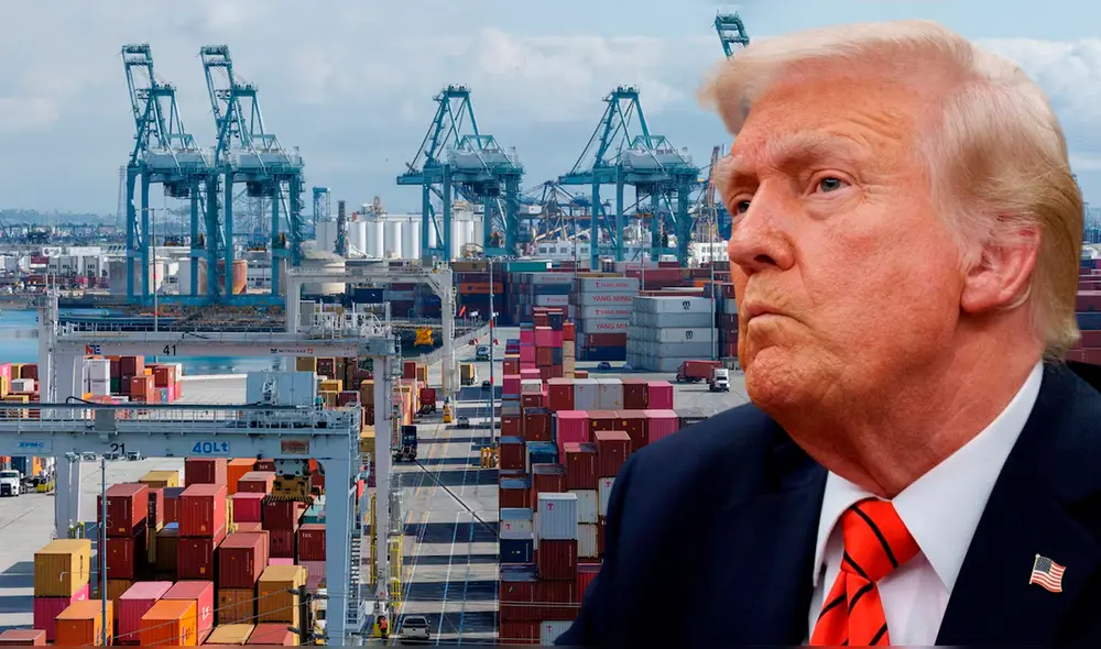 Grupo de 12 estados de EE. UU. desafía aranceles de Trump sin aprobación del Congreso. Foto: composición LR