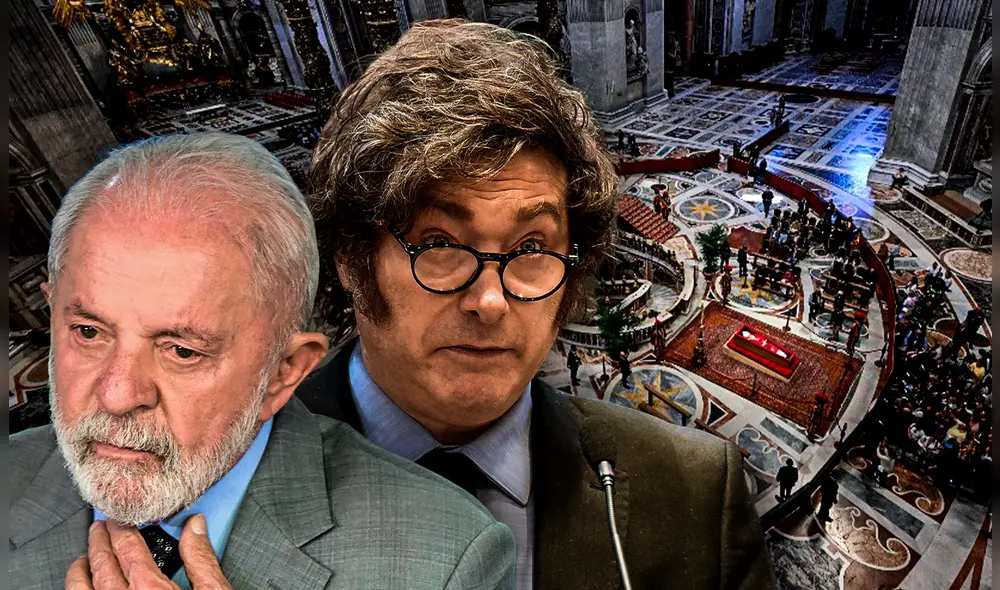 Entre los presidentes se encuentran Javier Milei y Luiz Inácio Lula da Silva, ambos confirmados para asistir a la ceremonia. Foto. Composición LR/AFP. Entre los presidentes se encuentran Javier Milei y Luiz Inácio Lula da Silva, ambos confirmados para asistir a la ceremonia. Foto. Composición LR/AFP.