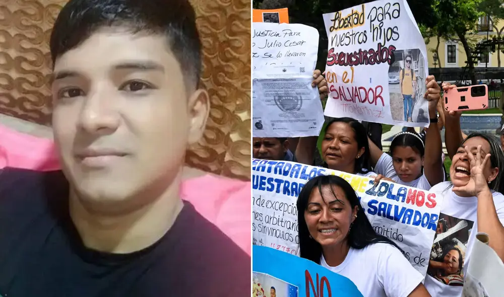 Ricardo Prada Vásquez, inmigrante venezolano detenido por ICE, desapareció tras ser trasladado en marzo. El DHS asegura que fue deportado a El Salvador. Foto: composición LR/The New York Times