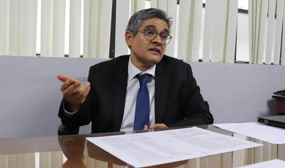 Jose Domingo Pérez denunció a Fernández Jerí ante la JNJ. Foto: Fiscalía