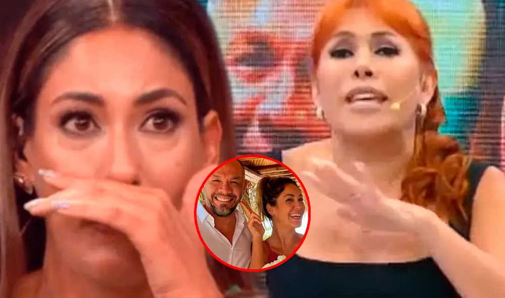 Magaly Medina contra Tilsa Lozano tras anunciar el fin de su matrimonio. Foto: Composición LR/Captura/YouTube Magaly Medina contra Tilsa Lozano tras anunciar el fin de su matrimonio. Foto: Composición LR/Captura/YouTube