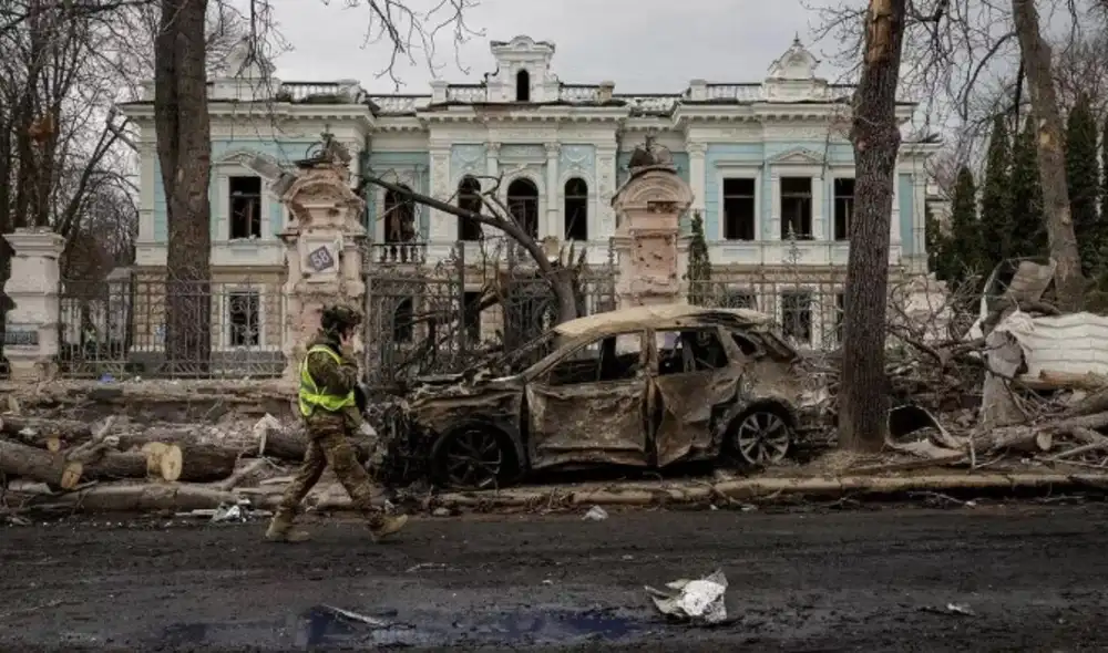 Ucrania registró más de 50 heridos por drones y misiles lanzados de Rusia. Foto: CNN