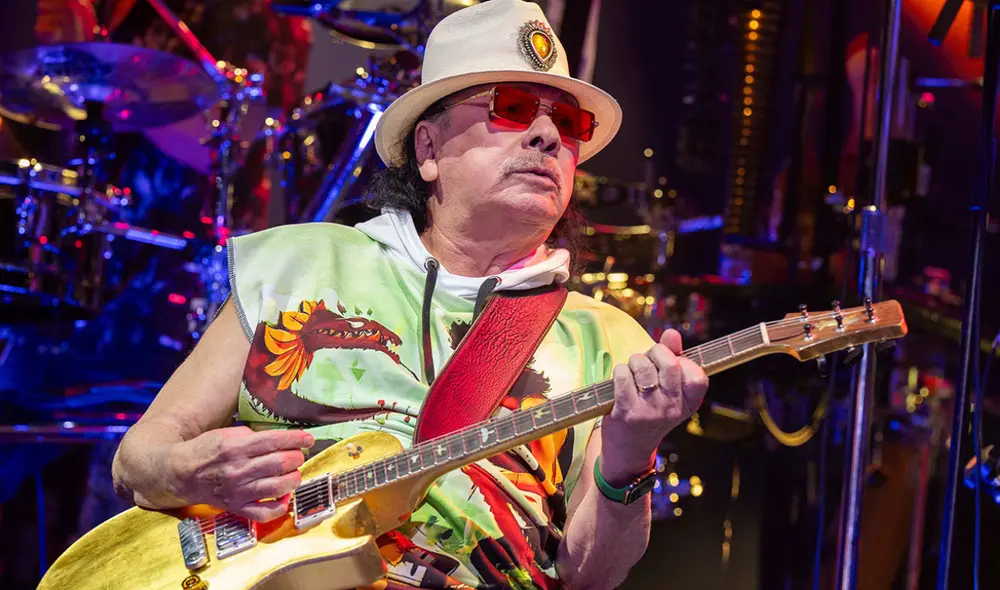 En 2022, Santana ya enfrentó problemas de salud por agotamiento. Su actual gira, Oneness Tour 2025, promete seguir atrayendo a sus seguidores, quienes están pendientes de su regreso. Foto: AFP