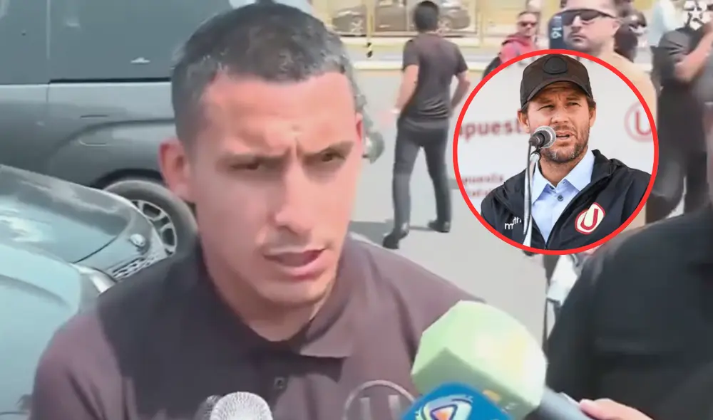 Alex Valera respaldó el trabajo de Manuel Barreto como técnico interino de Universitario de Deportes. Foto: Composición LR/Captura de L1 MAX