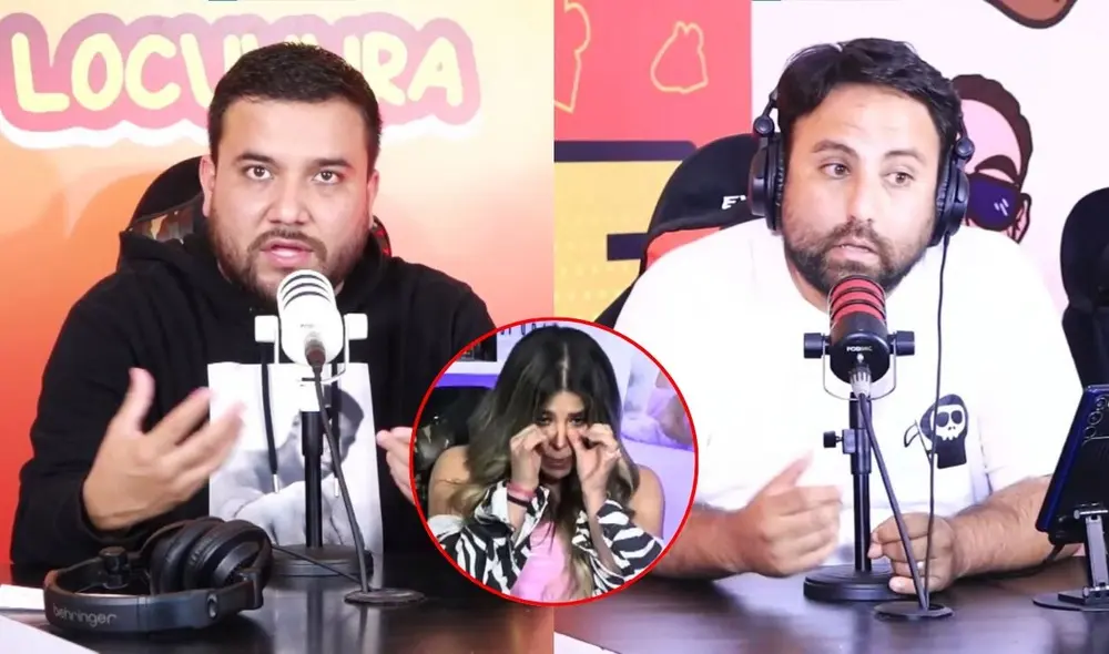 John Tirado y Gianfranco Pérez se pronunciaron sobre su disputa legal con Gabriela Serpa. Foto: Composición LR/Youtube/difusión