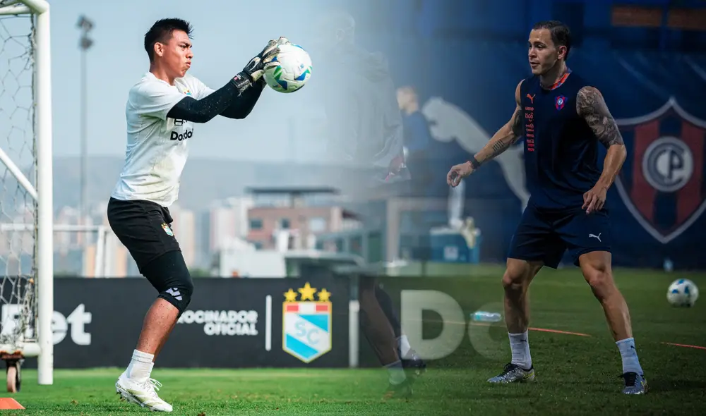 Sporting Cristal y Cerro Porteño jugarán por la fecha 3 de la Copa Libertadores. Foto: composición LR/X