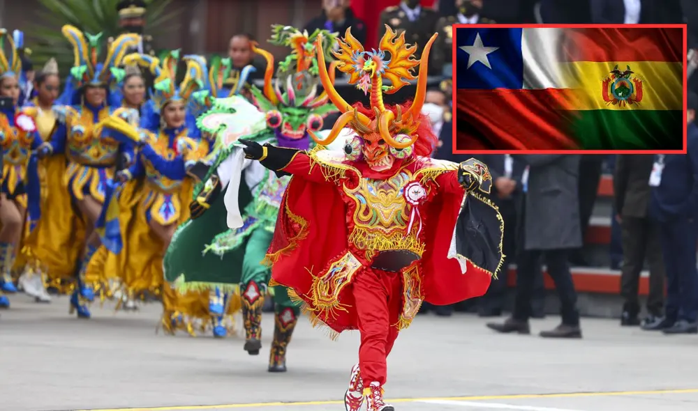 Un vídeo se volvió viral en redes sociales cuando un ciudadano chileno respondió a una mujer boliviana sobre supuestas apropiaciones culturales del Perú. Foto: Composición LR/ Andina