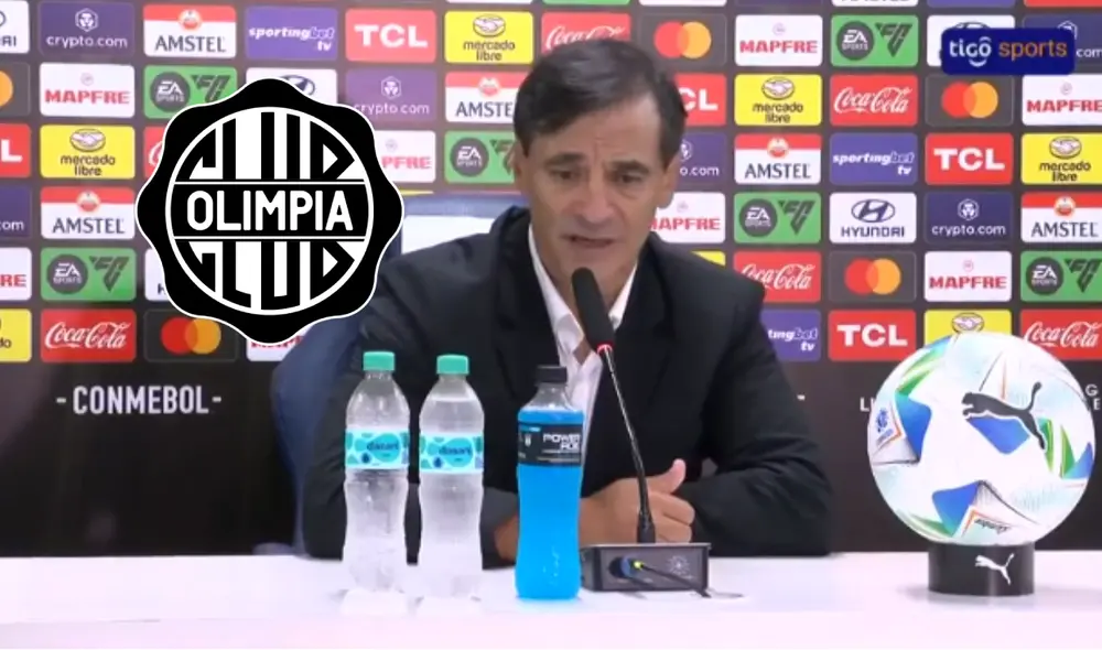 Fabián Bustos dejó Universitario por Olimpia en la fecha 3 por la Copa Libertadores. Foto: captura de pantalla de X Fabián Bustos dejó Universitario por Olimpia en la fecha 3 por la Copa Libertadores. Foto: captura de pantalla de X