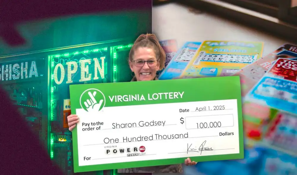 Sharon Godsey, la residente de Virginia que hizo historia al ganar US$100.000 dos veces en la lotería. Foto: Composición LR/Virginia Lottery Official Website Sharon Godsey, la residente de Virginia que hizo historia al ganar US$100.000 dos veces en la lotería. Foto: Composición LR/Virginia Lottery Official Website