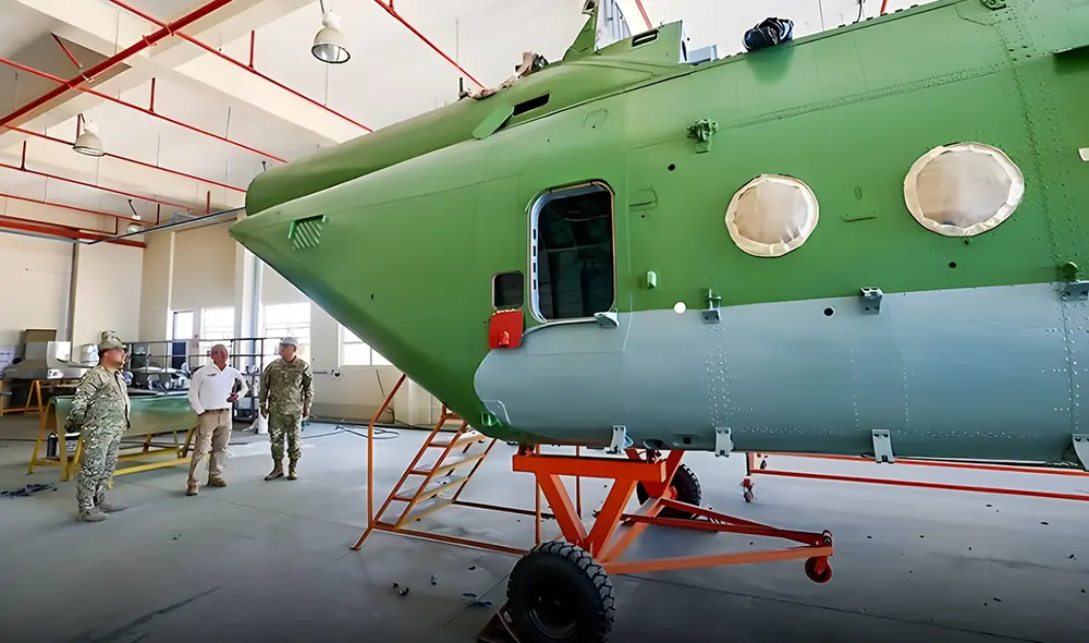 El plazo de entrega de los tres helicópteros venció en diciembre de 2024 y la empresa rusa pidió 151 días más. Foto: difusión