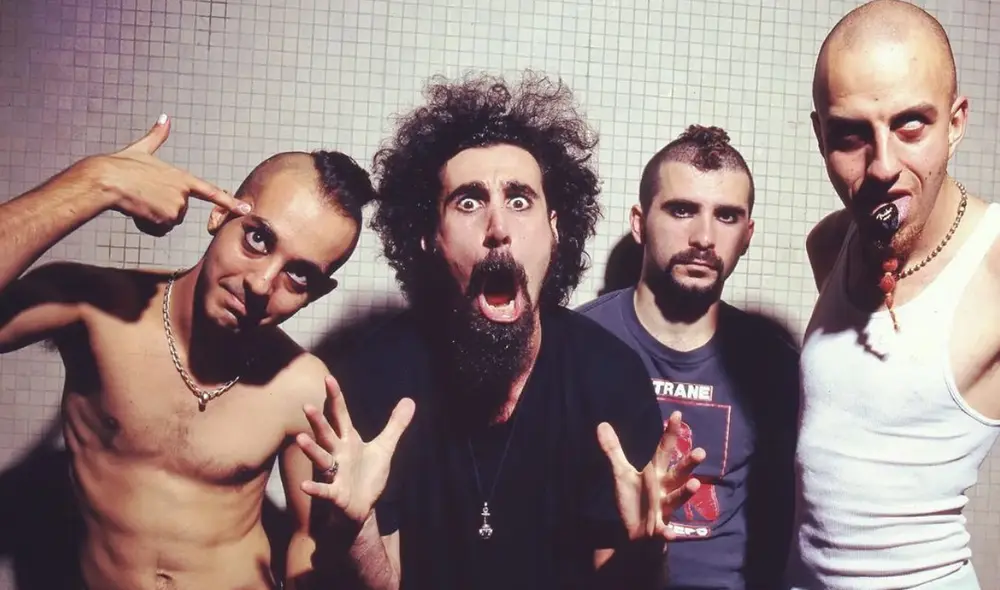 System of a Down inicia su "Wake Up Tour" en Bogotá, con más de 45.000 fanáticos presentes. Este esperado regreso a Latinoamérica tras diez años marca un hito para los seguidores del nu metal. Foto: SOAD/Instagram