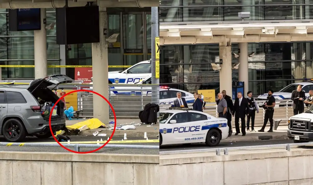 Un hombre de 30 años falleció tras tiroteo en aeropuerto en Toronto. Foto: composición LR/The Star Un hombre de 30 años falleció tras tiroteo en aeropuerto en Toronto. Foto: composición LR/The Star