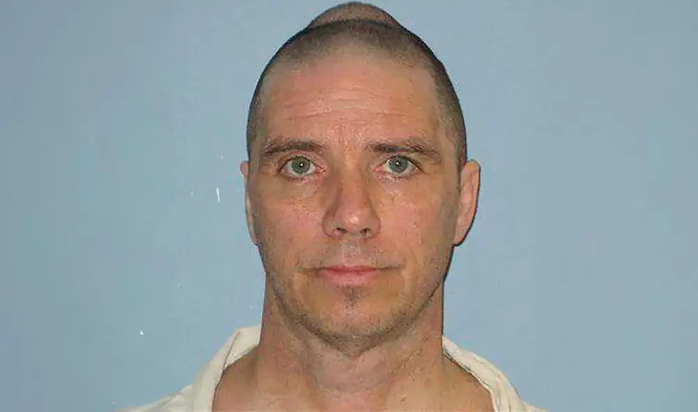 James Osgood, de 55 años, renunció a sus apelaciones y pidió ser ejecutado en Alabama, afirmando que no quiere que su caso sea usado en protestas contra la pena de muerte. Foto: Alabama Department of Corrections