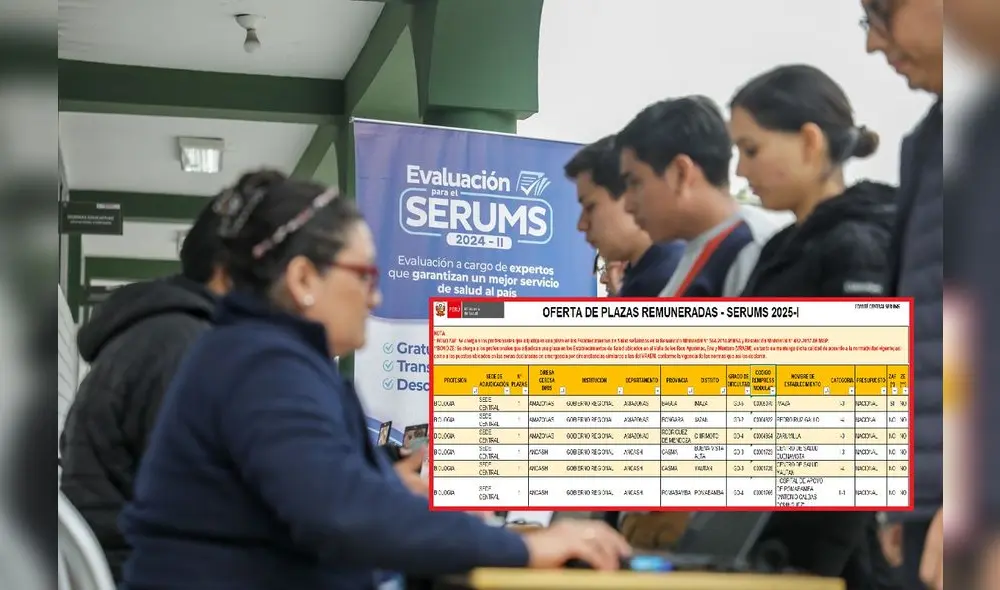 Se viene el proceso de adjudicación del Serums 2025-I. Se viene el proceso de adjudicación del Serums 2025-I.