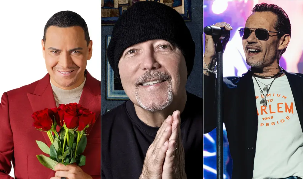 Víctor Manuelle, Marc Anthony y Rubén Blades ofrecerán un espectáculo único con Daniela Darcourt.