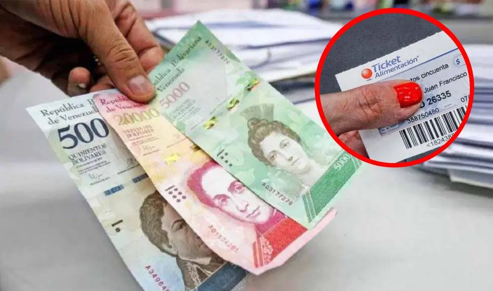 Los trabajadores de Venezuela también esperan que se incremente el salario mínimo. Foto: composiciónLR/Tal Cual/Cestaticket