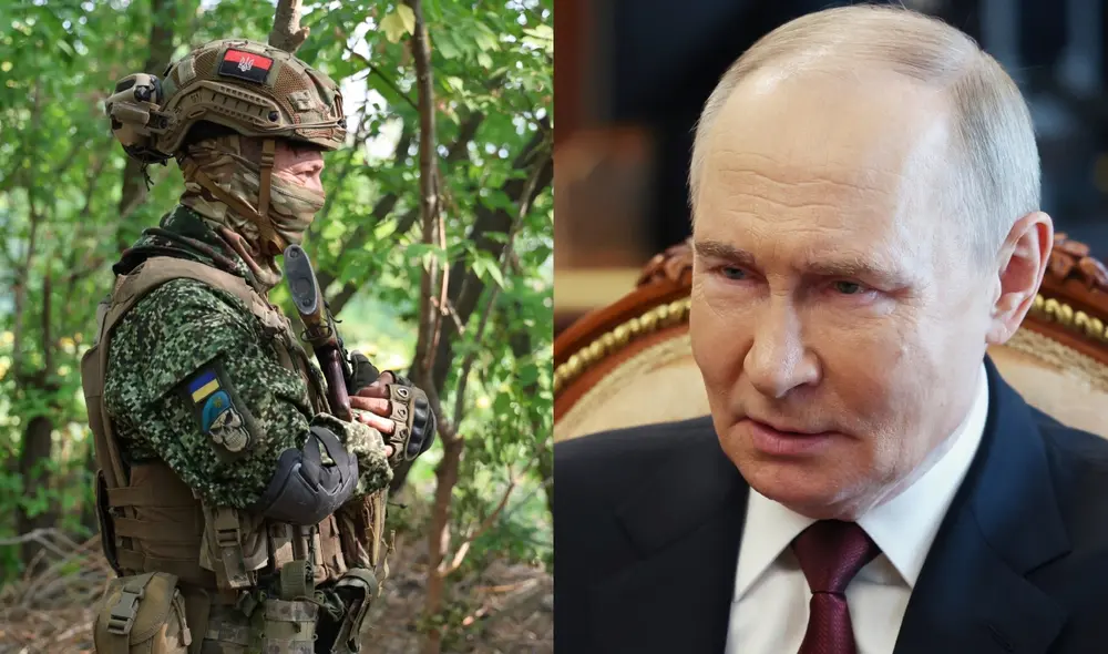 Rusia captura a colombiano, Miguel Ángel Montilla Cárdenas se desempeñó como fusilero en Ucrania. Foto: composición LR/Difusión