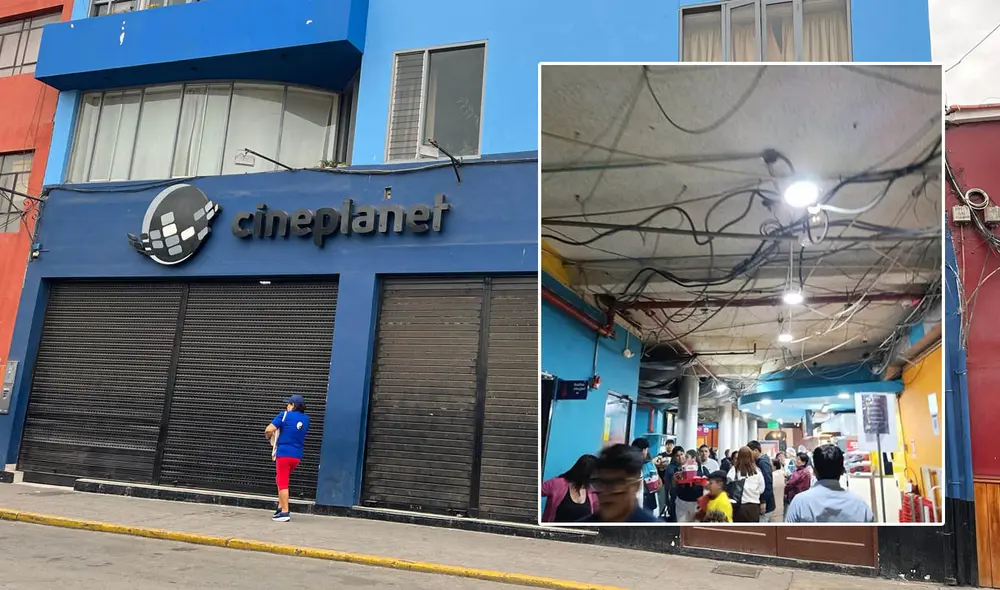Municipalidad de Trujillo observó a Cineplanet por tener cables expuestos. Foto: Sergio Verde - La República. Municipalidad de Trujillo observó a Cineplanet por tener cables expuestos. Foto: Sergio Verde - La República.