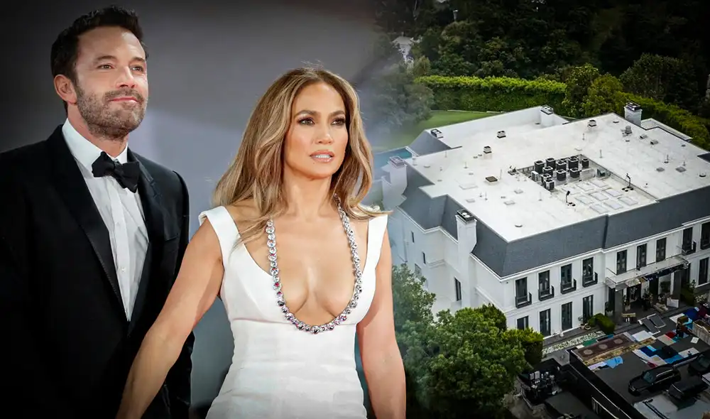 Jennifer López y Ben Affleck adquirieron la mansión en Beverly Hills en junio del año 2023. Foto: composición LR/difusión