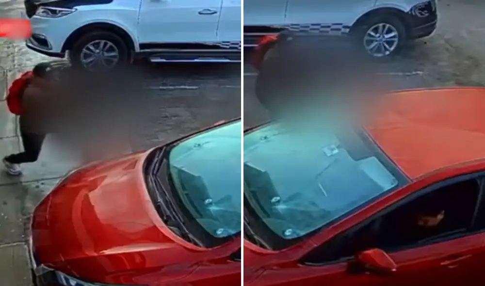 Padre de familia esperaba dentro su carro frente a su vivienda. Foto: Composición LR/Latina
