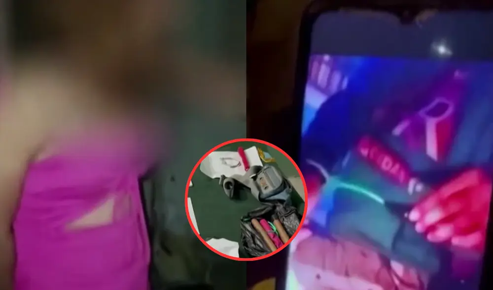 Menor detonó explosivo en fachada de negocio. Foto: Composición LR