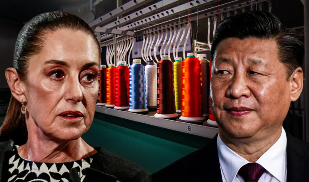 Gobierno de México impone arancel del 35% a textiles importados. Foto: composición LR
