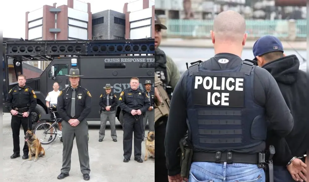 El condado de Ohio recibe US$125 por cada detenido de ICE, lo que ha permitido a la oficina del sheriff generar una significativa fuente de ingresos. Foto: ICE/  Mahoning County