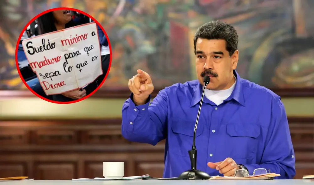 El salario mínimo en Venezuela lleva más de 760 días sin ser ajustado oficialmente desde marzo de 2022. Foto: composiciónLR/AFP/REUTERS El salario mínimo en Venezuela lleva más de 760 días sin ser ajustado oficialmente desde marzo de 2022. Foto: composiciónLR/AFP/REUTERS