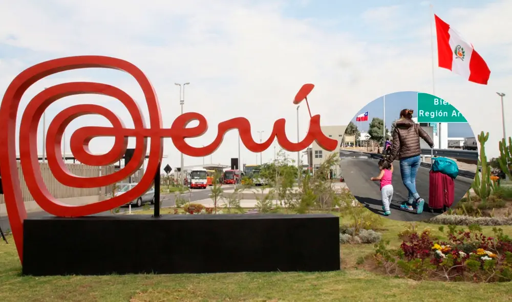 Ciudadanos chilenos llegan al Perú debido a los bajos costos y variedad gastronómica. Foto: composición LR/Andina.