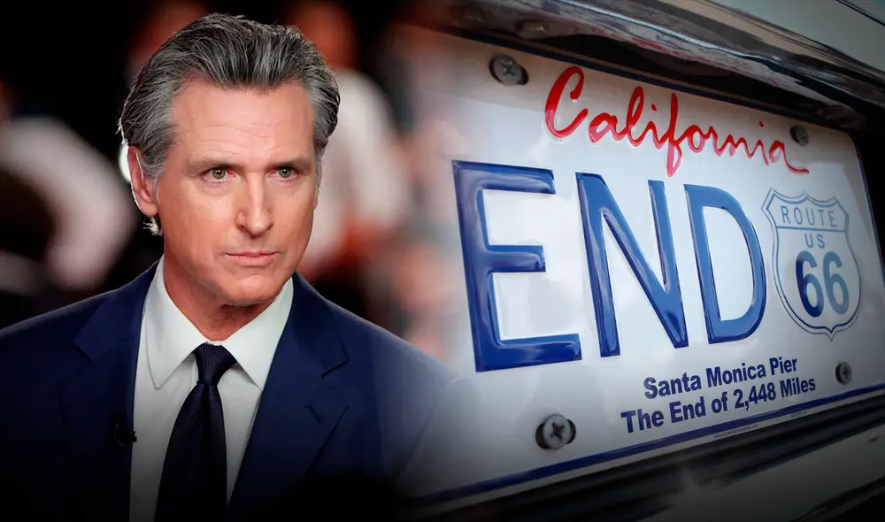 La ley AB 2111 sanciona a los conductores que modifiquen las placas vehiculares con la finalidad de promover la seguridad víal. Foto: Composición LR/Siempre Auto/The Guardian