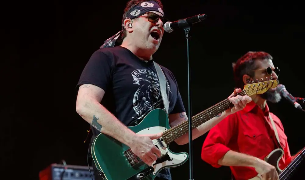 Andrés Calamaro regresa al Perú para una noche de concierto inolvidable. Foto: Captura Andina Noticias