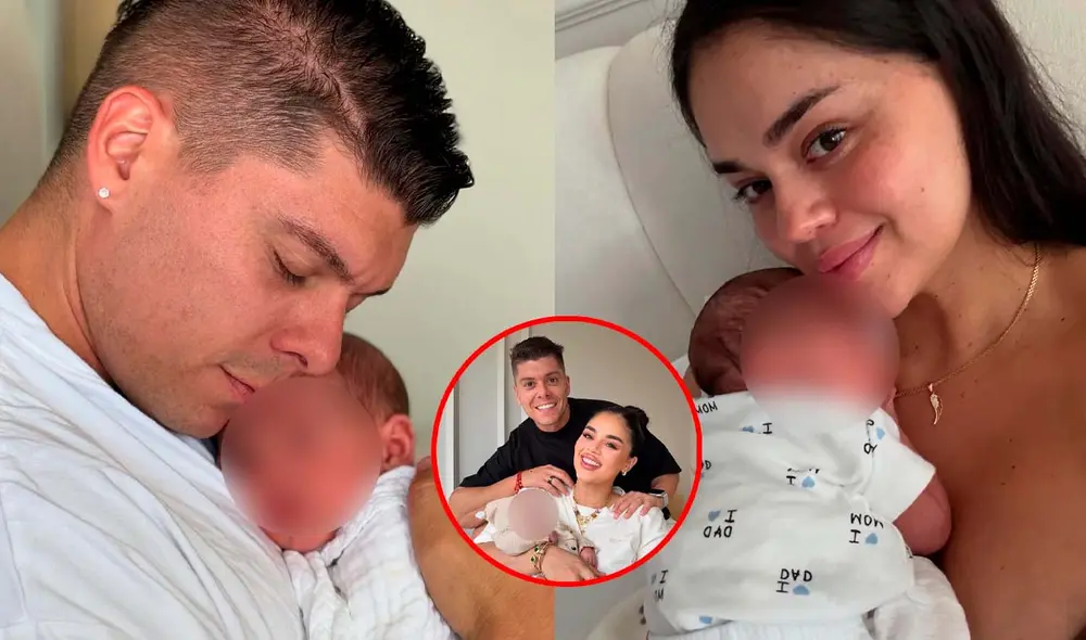 Ignacio Baladán presenta a su primer hijo. Foto: Composición LR/Captura/Instagram