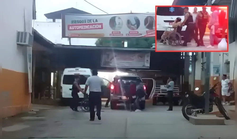 Accidente deja diversos heridos en Iquitos. Foto: Composición LR/Captura de pantalla de YouTube