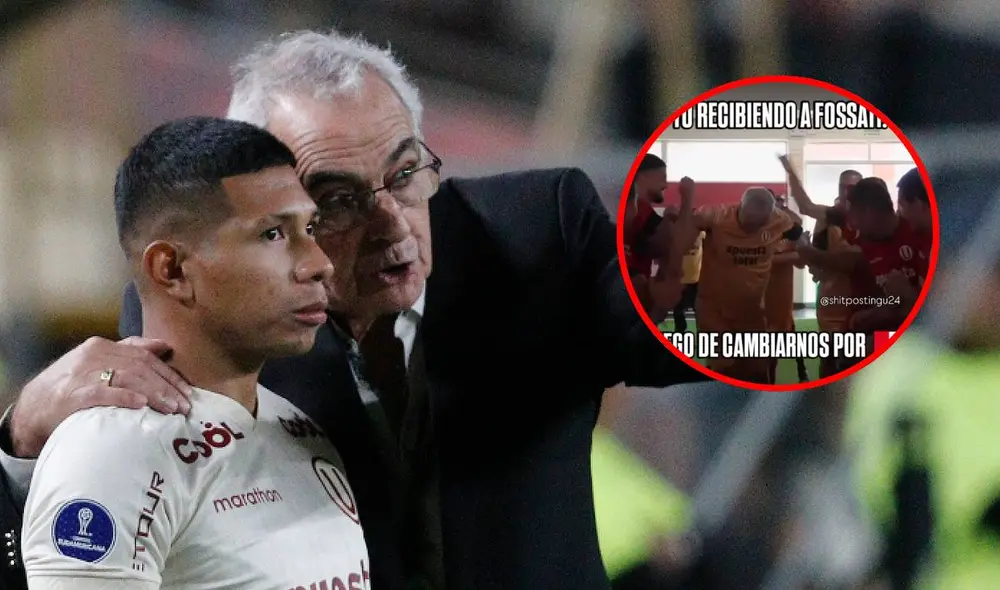 Edison Flores fue parte importante en el plantel de Universitario que dirigió Jorge Fossati y que campeonó en 2023. Foto: composición LR/archivo GLR/Instagram