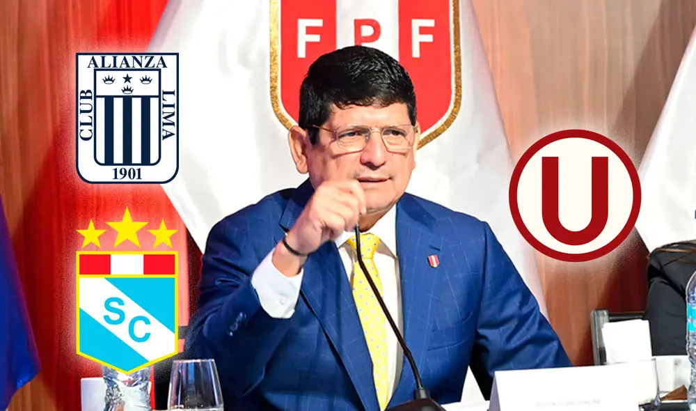 Clubes peruanos aprobaron gestión de Agustín Lozano en la Federación Peruana de Fútbol. Foto: FPF