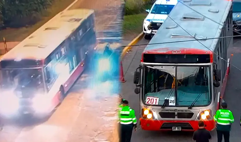 Tras lo sucedido, el conductor del bus reveló detalles de los momentos de terror que atravesaron. Foto: Composición LR