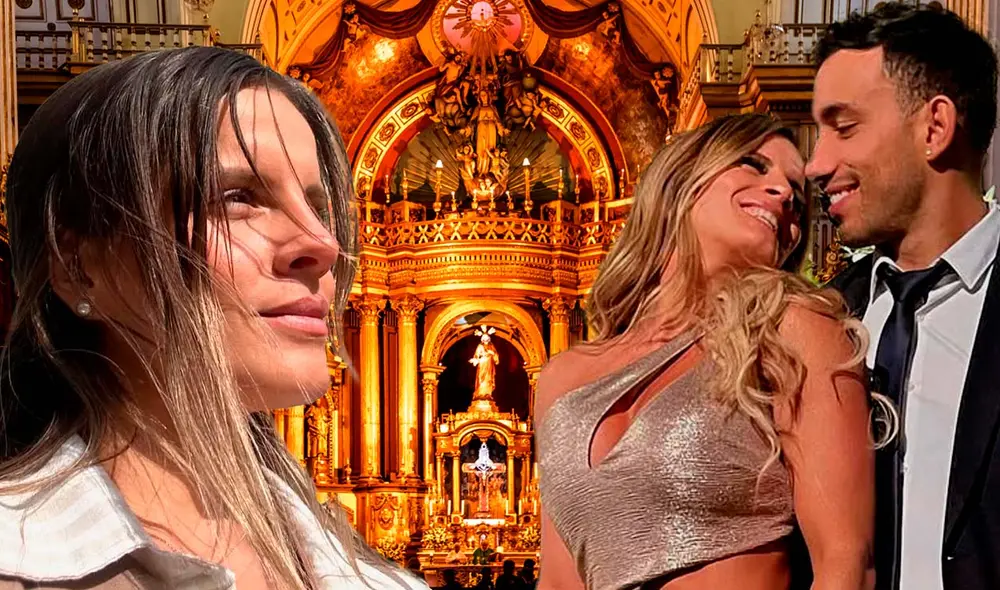 Boda de Alejandra Baigorria y Said Palao será en la Iglesia San Pedro. Foto: Composición LR/Captura/Instagram