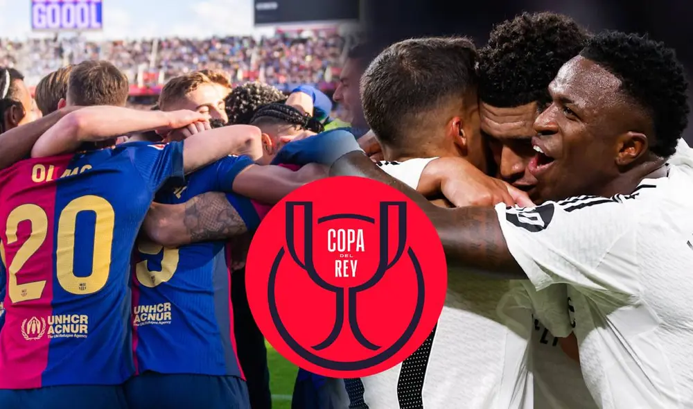 De los últimos 10 partidos entre Barcelona y Real Madrid, los ‘culés’ ganaron 5 y los blancos ganaron 5. Foto: composición LR/Barcelona/Real Madrid